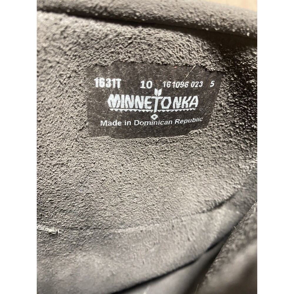 Minnetonka Womens Size 10 Boots Gray Suede Leather 1631T - Picture 8 of 9